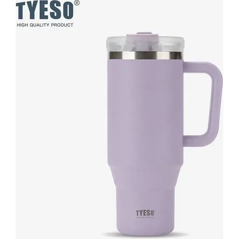 (Violet, 1200 ml) Bouteille d'eau isotherme en acier inoxydable, isolée sous vide, avec poignée, adaptée aux sports de plein air. (1/4)