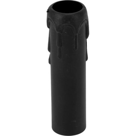 10 Candle Sleeves, 102mm Height, Fire Retardant ABS, E14 Socket, For Chandeliers and Wall Lights (1/5)