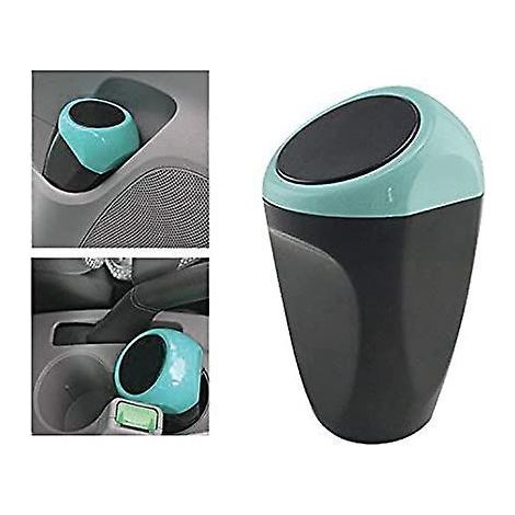 mini Poubelle De Voiture Peut En Plastique Des Dchets Poubelle 16x8cm Poubelle Conteneur De Stockage Pour L'intrieur De La Voiture/bureau/maison(p (1/5)