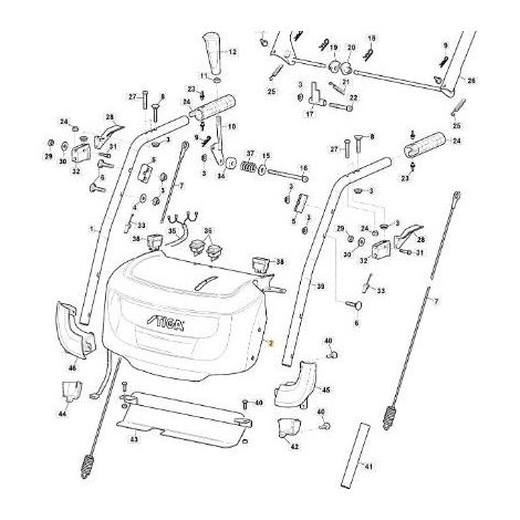 ORIGINAL STIGA DASHBOARD – 118820652/0