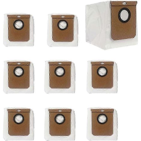 Lot de 9 sacs à poussière de rechange de 2,5 L pour aspirateur Home 10000/8090 Ultra, compatibles avec les modèles L50/L60 et L50/L60. (1/5)