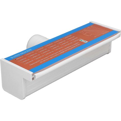 Cascade d'eau acrylique 56mm pour fontaine extérieure de piscine, rideau d'eau avec filetage G2, décoration paysagère de jardin, sortie fente, effet chute élégante (1/5)