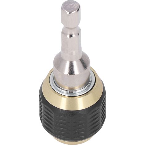 60 mm Innensechskant-Selbstsicherungs-Verbindungsstange, 1/4 Zoll Bit, Schnellverschluss für Schlagschrauber, ideal für Holzrahmenbau und Terrassenbau. (1/5)