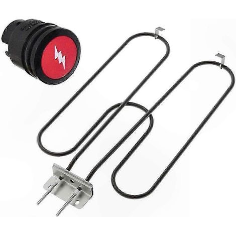 Élément chauffant de 2200 W et 230 V pour gril destiné aux petits appareils de cuisson extérieurs (1/5)