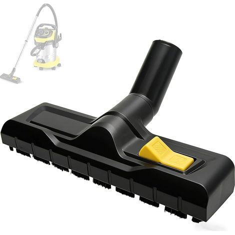 35mm Brosse De Sol Pour Kärcher WD3, WD4, WD5, WD6, Repuesto De Buse De Sol, Buse d'Aspiration Sèche & Humide Accessoire Avec Interrupteur à Pied Pour Sols Durs & Moquettes (1/5)