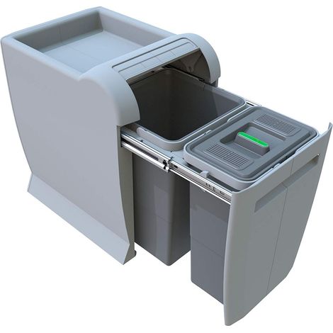 Elletipi PTA 3040A Pattumiera Differenziata Estraibile per Base (1/2)