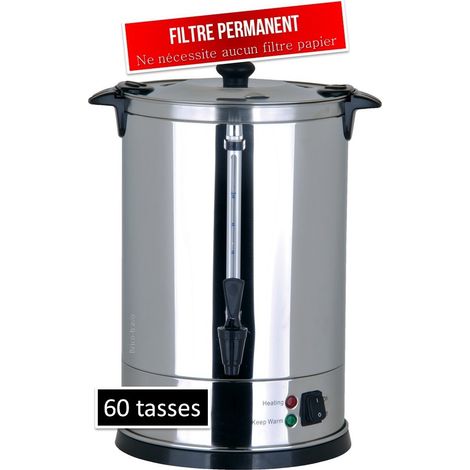 Percolateur café 8.8l 60 tasses - Casselin - cpc60
