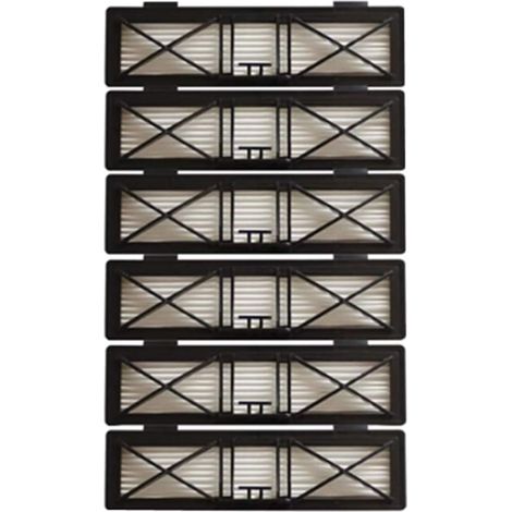 Paquete de 6 filtros HEPA para aspiradoras Neato Botvac D70, D75, D80 y D85 (compatible con Neato Botvac 75e, 80 y 85). (1/3)