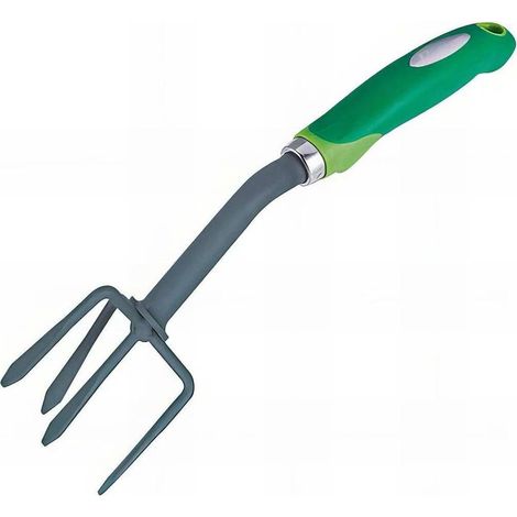 Griffe à Fleurs 3 Dents - Acier Traité - Outil de Jardinage - Pratique et Efficace - Durable - D-Work