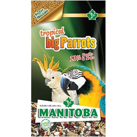 Tropical Big Parrots Manitoba - 2 kg
