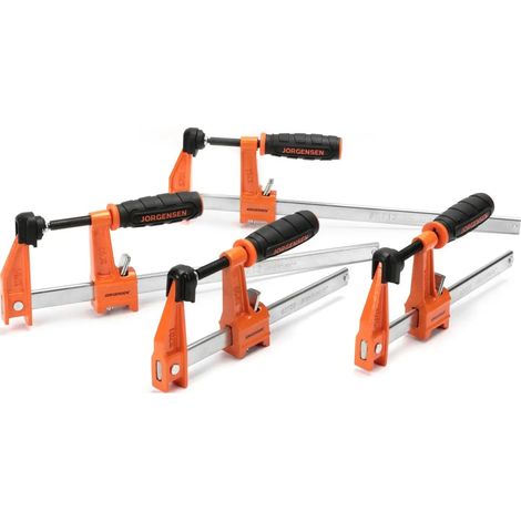[GEBRAUCHT] B-Ware Jorgensen Befestigung Klemmen Spannwerkzeug Mittelschwer Stahlklemmen 4er Set