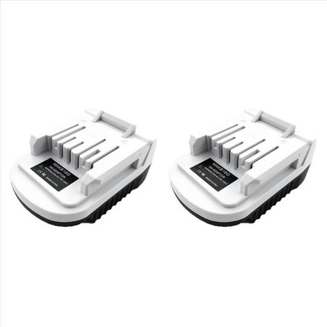 2er-Pack 18V Lithium-Ionen-Akku (dies ist nur ein Akkuadapter), kompatibel mit der G-Serie BL1813G / BL1815G / BL1811G. (1/4)