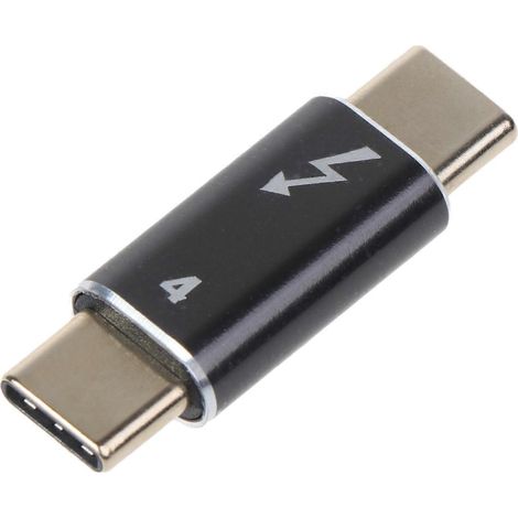 4 USB-C-Adapter 40 Gbit/s 100 W Typ-C-Stecker auf Stecker für Laptop