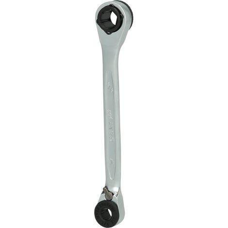 Kstools – Clé réversible à embout 1/4' x 5/16' – Entraînement hexagonal – Acier chrome vanadium – Longueur 115 mm pour espaces restreints (1/4)