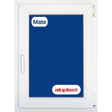 Ventana PVC Reforzado 500x700 Blanca Oscilobatiente Mate (1/2)