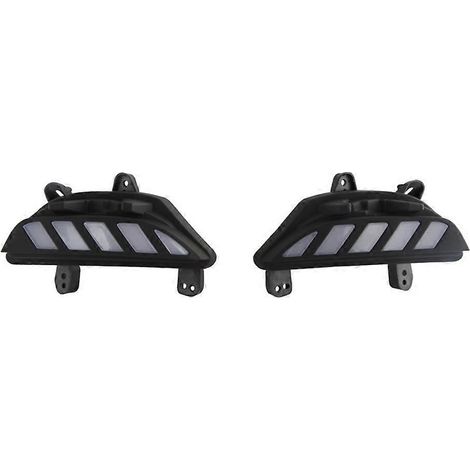 Feux de jour à LED pour 3 2014-2016, feux de brouillard blancs, clignotants ambre, accessoires (1/5)