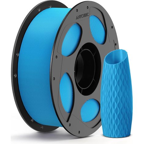 Filament PLA pour Imprimante 3D, Filament PLA de 1,75 mm pour l’impression 3D sur Imprimante 3D et Stylo 3D, Identification Intelligente Filament, Turquoise Tropical, 1kg (1/5)