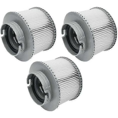 Cartouches filtrantes compatibles avec les spas MSPA, 3 filtres compatibles avec les modèles FD2089, K808 et MDP66 (1/5)
