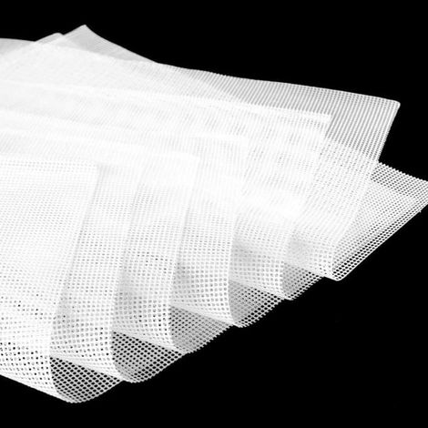 Ecleanfy - Lot de 6 tapis de déshydrateur en silicone, tapis de séchage de fruits réutilisables en maille