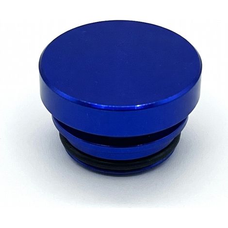 Capuchón de protección metálico para mechero - azul (1/5)