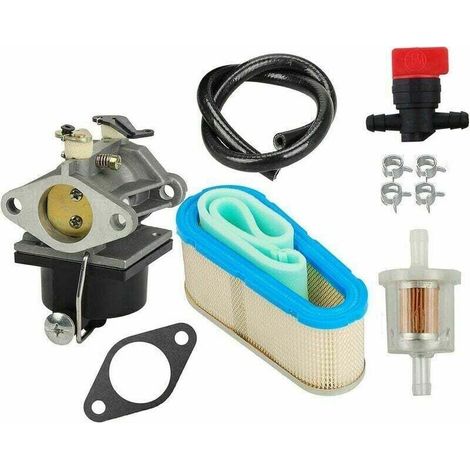 Vergaser mit Luftfilter 36356, Absperrventil, Kraftstofffilter und Kraftstoffleitung für Tecumseh OHV125, OHV130 und OHV135, Ersatzmodell für 640065A (1/4)