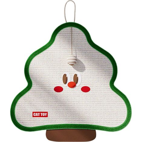 Katzenkratzbrett Fruity Fun Wandkratzbrett mit Saugnäpfen fürs Schlafzimmer