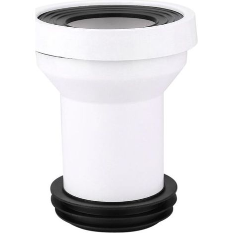WC-Abflussrohradapter, Kunststoff-Dichtungsfitting für Sanitärinstallationen (1/4)
