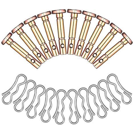 Pour Usage Général - Lot de 20 goupilles de cisaillement et goupilles pour fraise à neige 738-04124A (04124A, 20G) (1/5)