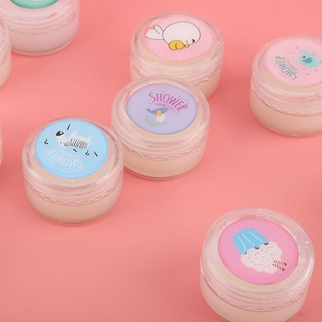 10 pots de baume anti-moustique aux huiles essentielles, motifs cartoon, répulsif naturel pour massages (1/4)