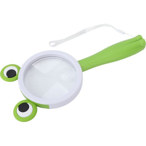 Loupe de poche professionnelle pour la lecture, les expériences scientifiques et l'entretien du jardin (style grenouille) (1/5)