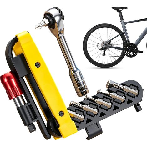 Ensemble de clés Outil portable multifonction de réparation automobile clés mécanicien Pour Voiture Camion Motocyclette Bicyclette Mécaniciens Maison Garage (1/5)