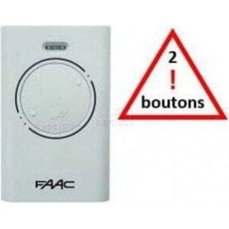 Télécommande - 2 Canaux - 868 35 Mhz - Pour Portails Et Portes De Garage Motorisés - 1 Pièce (1/5)