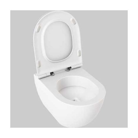 Vaso comoda sospeso. sedile escluso