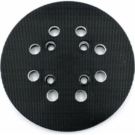 Plateau de ponçage pour Bosch (Ø 125 mm, dureté moyenne avec système accessoires pour ponceuse excentrique PEX 300/400 AE / 4000 AE / Advanced Orbit 18