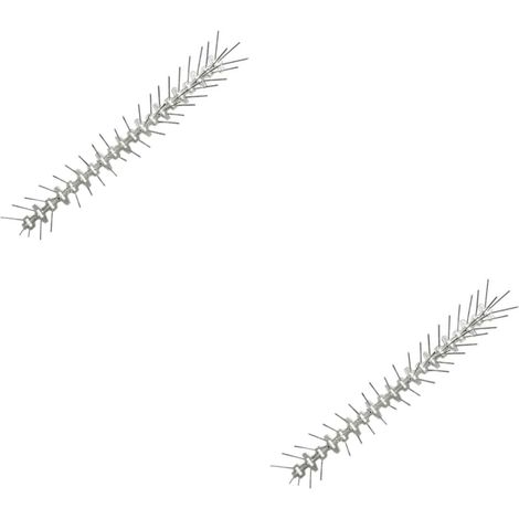2 Pièces Épine D'oiseau Anti Oiseaux pour L'extérieur Effrayant des Oiseaux Effaroucheurs D' pour L'extérieur Dissuasif Pointes Anti Pointes D' Trousse (1/5)