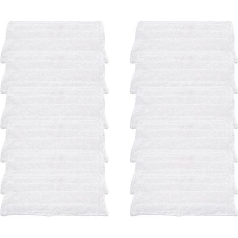 12 PièCes de Rechange pour Vileda Steam XXL Power Pad Nettoyeur Vapeur Remplacement Microfibre Nettoyage Vadrouille, Lavable (1/4)