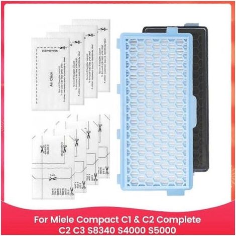 Filtres pour aspirateurs Miele Compact C1 et C2, Complete C2 et C3, S (1/5)
