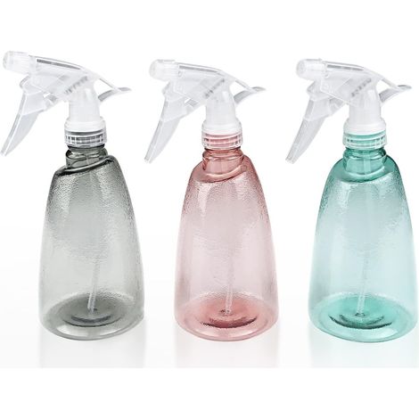 pulverizadores, botella pulverizadora de 500 ml, boquilla ajustable, material PET, para plantas, cabello y limpieza. (1/5)