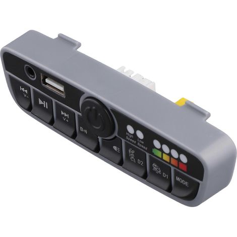 Compatible avec la télécommande centrale multifonctionnelle ZCY2157M pour voiture électrique enfant, intégrant lecture de musique et alimentation électrique. (1/5)