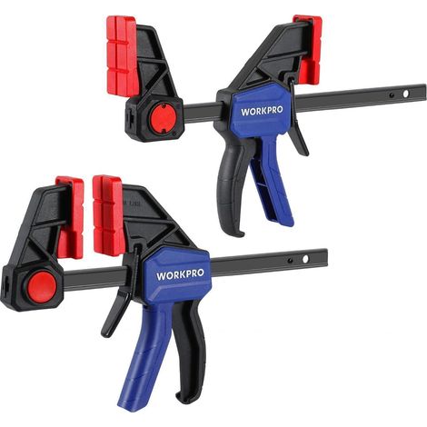 Einhandzwingen 2er Set 136kg Spannkraft 150mm Spannweite (1/5)