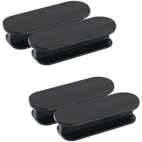 Boutons et poignées de meubles,Lot de 4 poignées auto-adhésives pour placard de cuisine, tiroir, fenêtre, porte coulissante