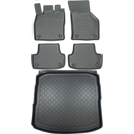 Set di tappetini per auto e tappetino per bagagliaio per Audi A3 8V berlina dal settembre 2013 al marzo 2020. (1/5)