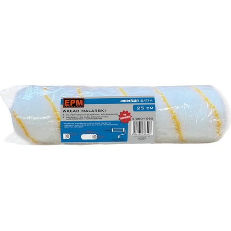 WKŁAD MALARSKI AKRYL 12MM 25CM AMERIKANISCHER SATIN - E-300-1092 (1/2)