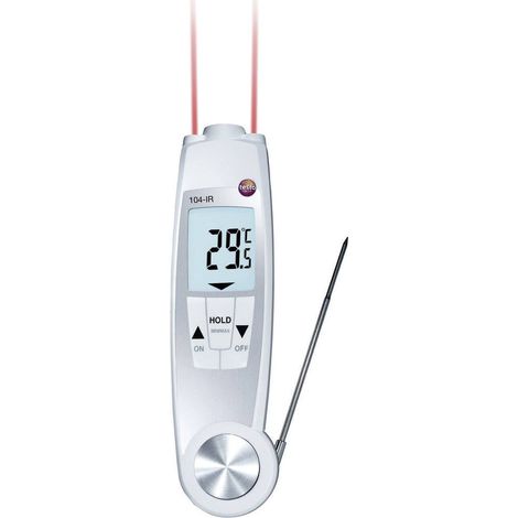 testo 104-IR Termometro a penetrazione HACCP Campo di misura temperatura -50 fino a 250 °C Sensore tipo NTC Conforme HA
