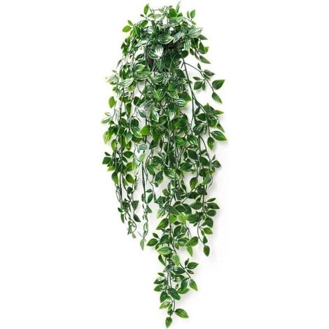Plantes Artificielles Suspendues Eucalyptus Pot Décoratif 65cm Sans Entretien Intérieur Extérieur