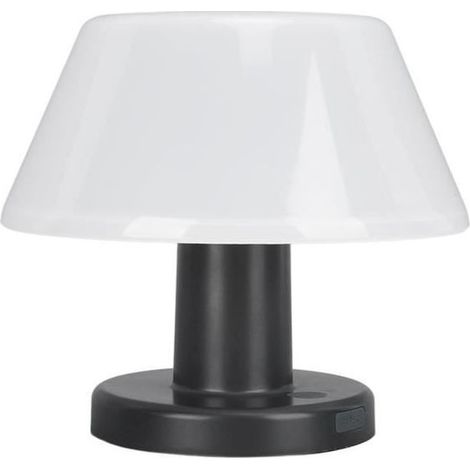 Lampe de table solaire - TBEST - LED - 4 niveaux de luminosité - Protection des yeux - Utilisation extérieure (1/4)