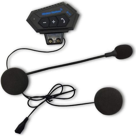 Bluetooth-headset, BT12 motorcykel walkie-talkie, kommunikationssystem Bluetooth 5.0 (1/5)
