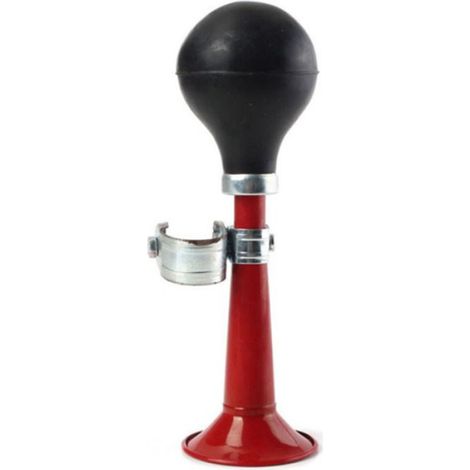 Sonnettes de vélo - Lot de 5 - 23 cm - Accessoires vélo - Klaxons de vélo - Noir, rouge, vert, bleu, rose (1/4)