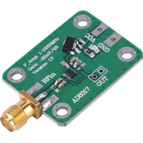 Détecteur logarithmique de fréquence radio AD8317 1M-10000MHz - Wattmètre