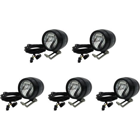 5X 6V-80V 24V 36V 48V 60V Universel Compatible 3W 100LUX VéLo VéLo ÉLectrique VéLo ÉLectrique Phare LumièRe Phare Lampe (1/5)